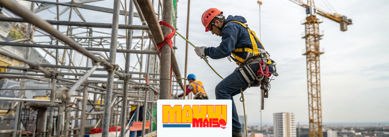 Equipamento de proteção individual para trabalho em altura: conheça os principais EPIs e garanta segurança conforme a NR 35.